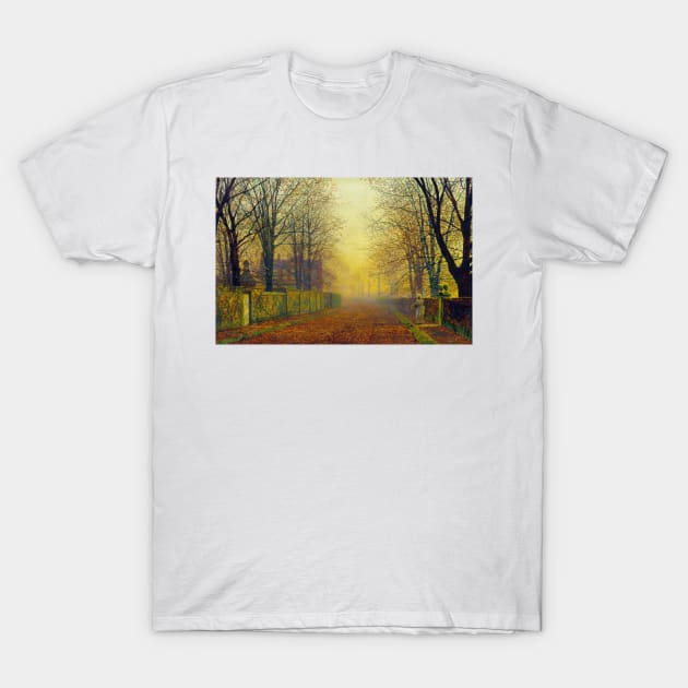 John Atkinson Grimshaw Evening Glow T-Shirt by pdpress